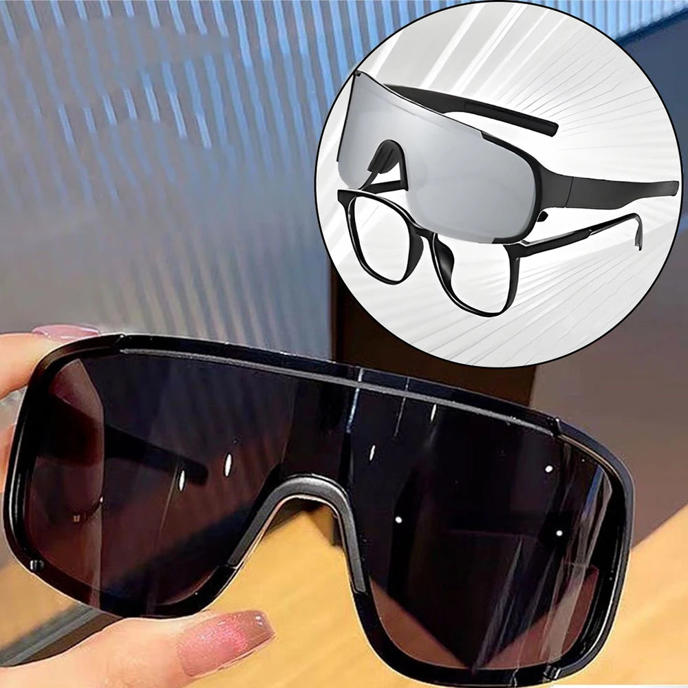 Cycling Sunglasses Glasses Cover Over Myopia Prescription Glasses Glasses Sports Men Women Goggles Protective Glasses Eyewear