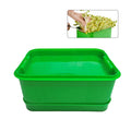 Bean Sprout Grower Pot Container For Soybean Mung Bean Germination Indoor Gardening Hydroponic Seedling Pot With Drain Holes