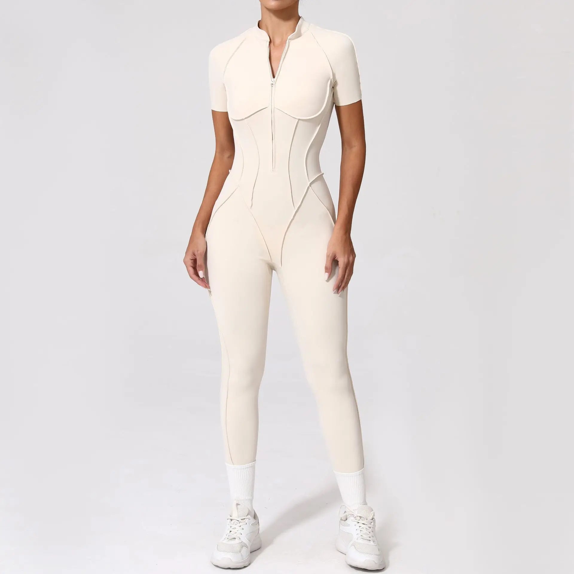 2025 New Style Women Yoga Apparel Workout Suit Gym Clothing Outdoors Sports Suit Short Sleeves Long Pants Suit Fitness Suit Set