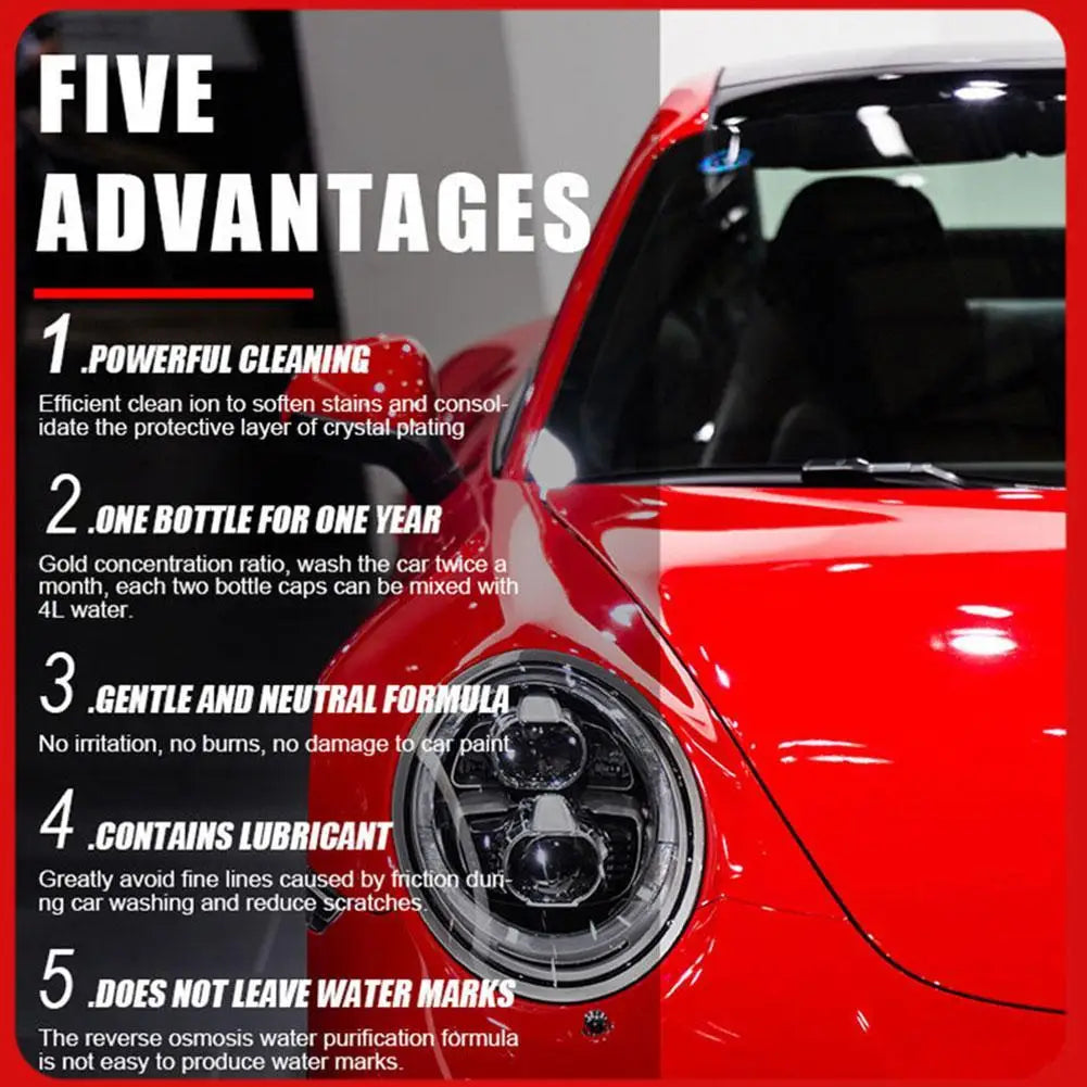 100ML Car Cleaning Foam Large Capacity High Concentration Super Foam Car Wash Liquid Auto Washing Shampoo Car Wash Supplies