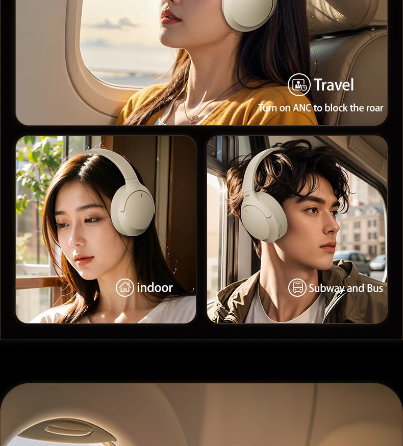 Acer OHR305 ANC Wireless Headphones Head Tracking 3D Spatial Audio -42dB ANC Bluetooth 5.4 HIFI Headset ENC HD Mic Low-Latency