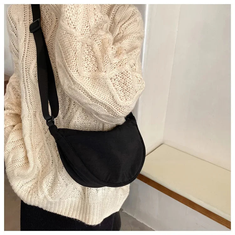 Convenient casual nylon women's crossbody bag shoulder bag large capacity handbag women's travel shopping bag women's wallet