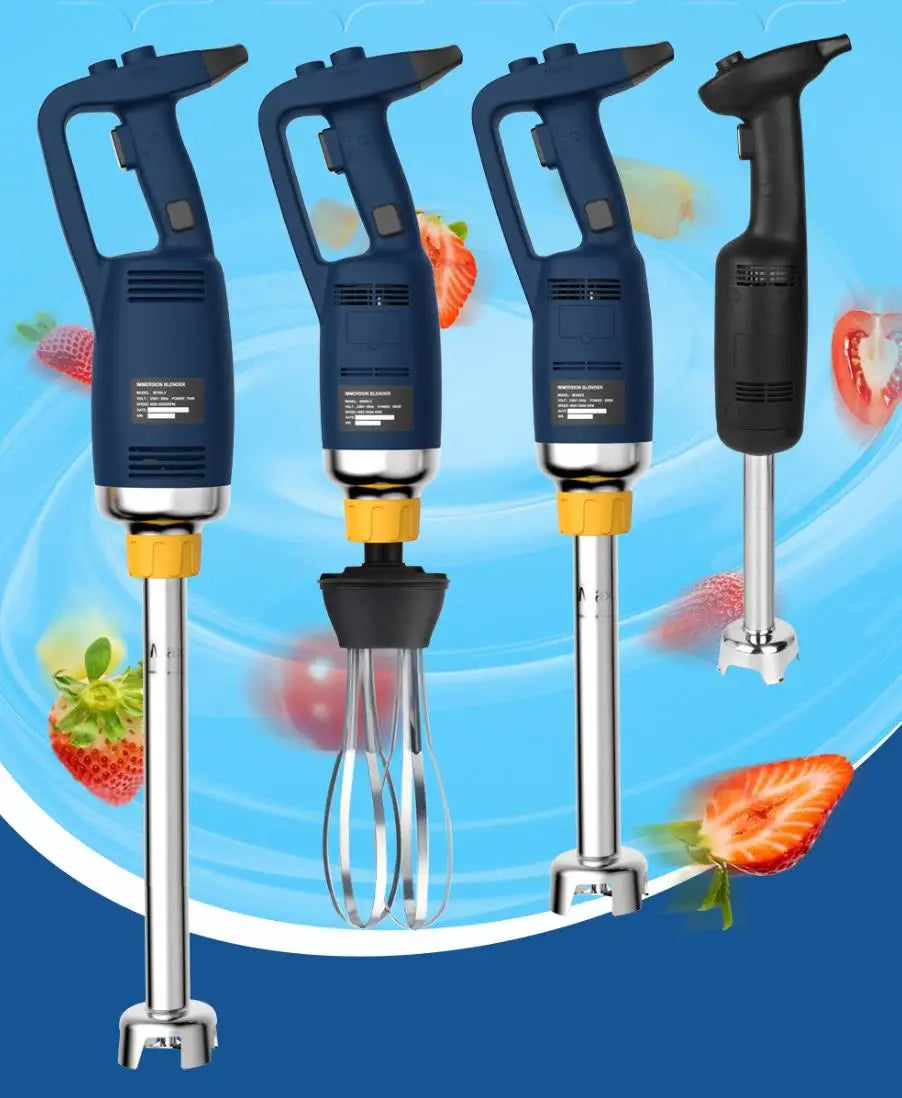 Commercial Immersion Blender Electric Hand Blenders With Detachable Shaft Stainless Steel 4000-20000RPM Adjustable