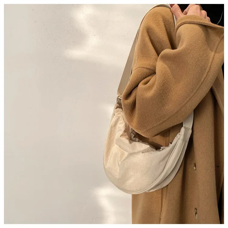 Convenient casual nylon women's crossbody bag shoulder bag large capacity handbag women's travel shopping bag women's wallet