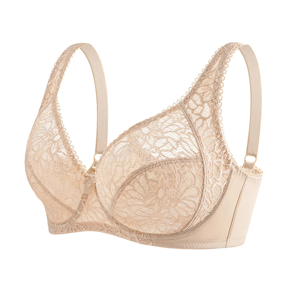 Bras For Women Lace Modern Ladies Plus Size Brassiere Underwear Sexy Lingerie BH Tops C D DD E F Cup