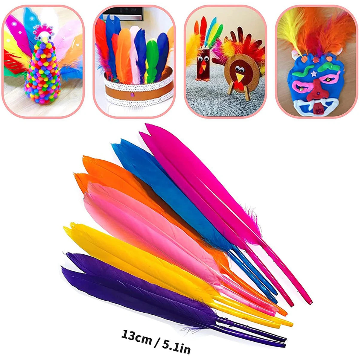 1219pc Kids DIY Art Craft Sets Children Craft Supplies Kits Creative Craft Set for School Projects DIY Activities Party Supplies