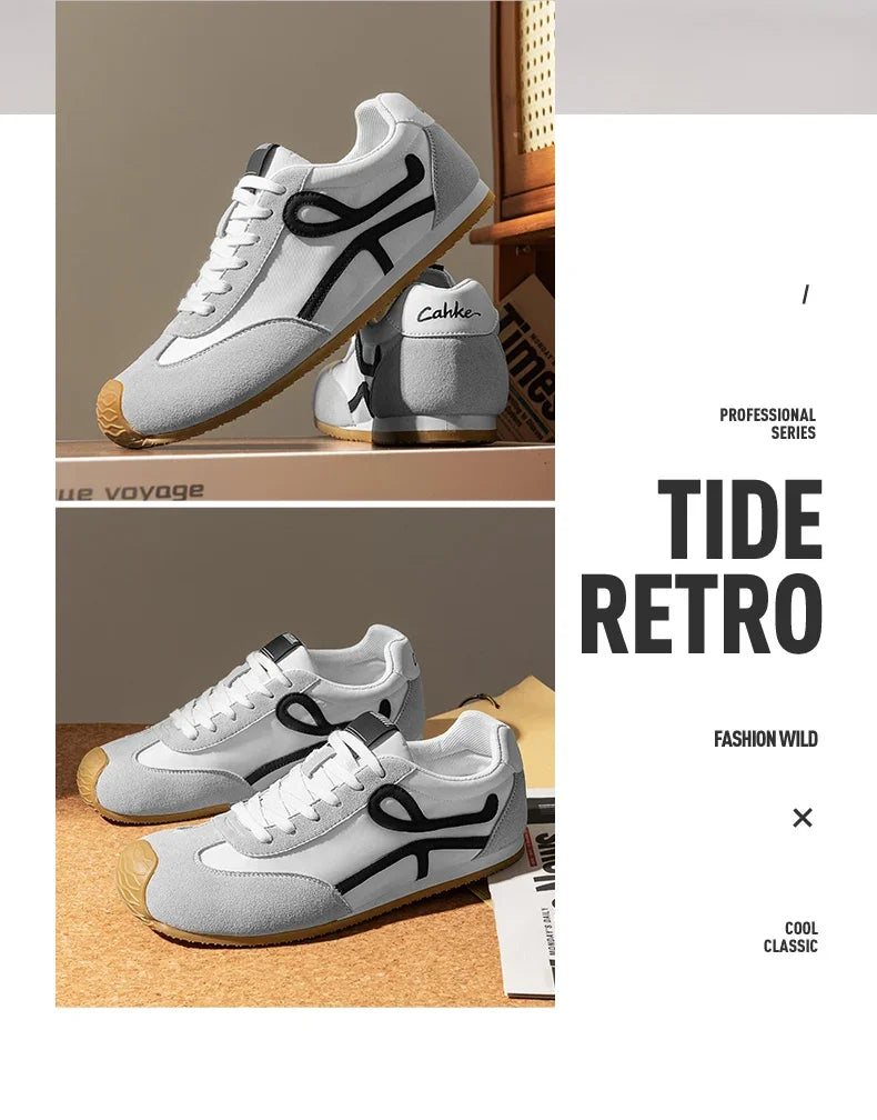 Casual Sneakers 2025 New Men's Breathable Four Seasons Outdoor Soft Sole Comfortable Running Shoes Student Sneakers