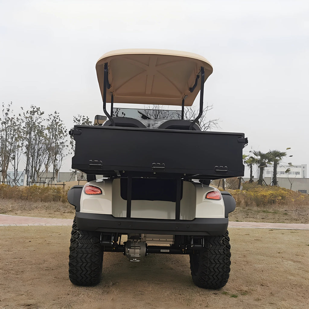 2025 New Product Luxury Heavy duty 2-seater Electric Big Wheel Club Cart Golf Cart  Electric handcart hunting cart
