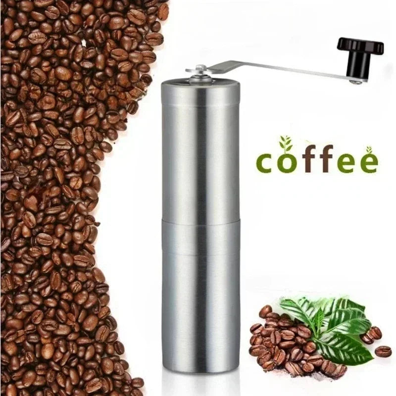 2025 Portable Stainless Steel Handmade Coffee Bean Grinder Multiple Legumes Grinder Easy To Clean Manual Coffee Grinder