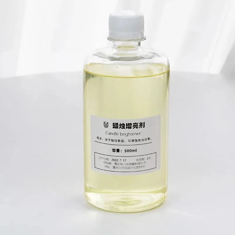 100ml/bottle Candle Gloss Making Materials Mirror Bright Oil Candle Surface Without Flame Retardant Brightener DIY Aromatherapy