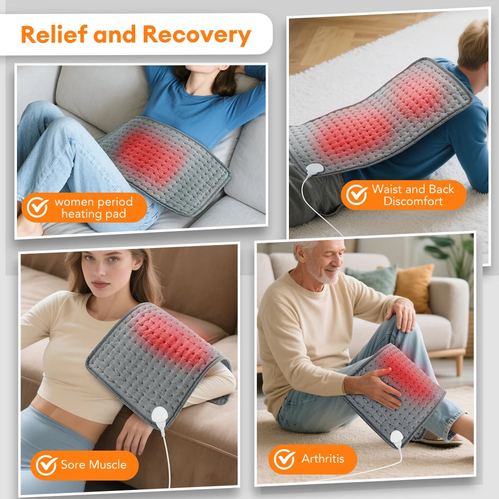 Electric Heating Pad Sheet Pad for Bed Sofa Warm Winter Thermal Blankets Warmer Home Use Pain Relief Heating Blanket