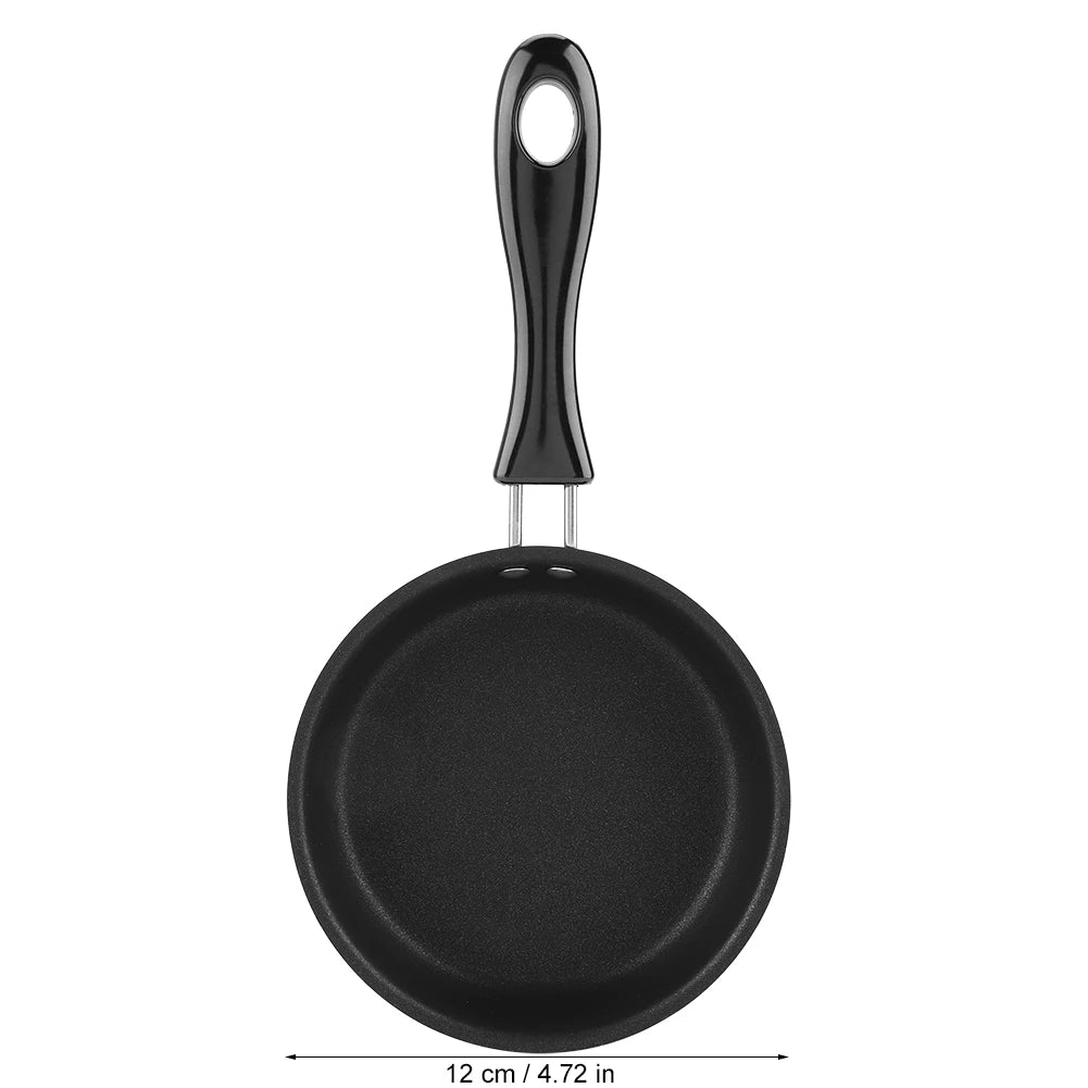 12cm Pan Frying Egg Skillet Pot Mini Cooking Omelette Pans Nonstick Saucepan Fry Omelet Cast Pancake Pots Kitchen Cookware