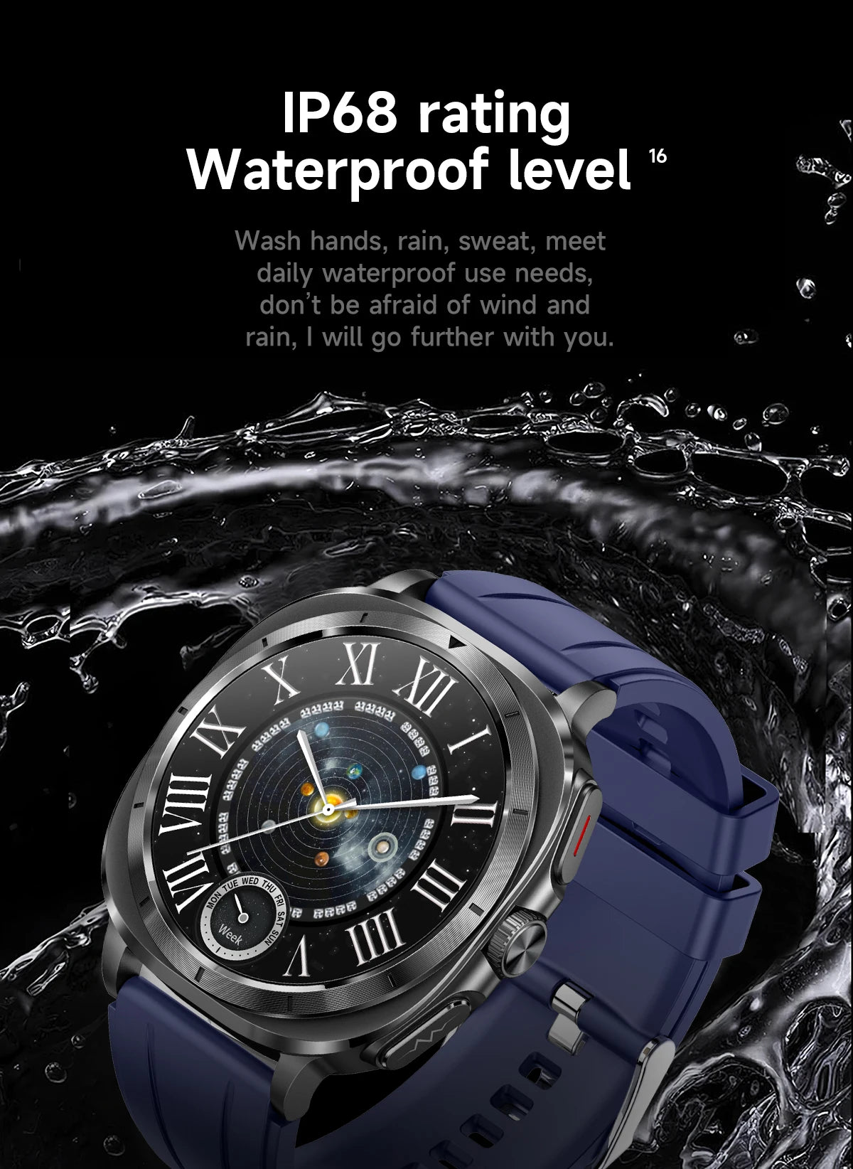 2025New ECG+PPG Laser Diagnose Blood pressure Smart Watch Men Heart Rate Uric Acid Blood fat Body analysis Health NFC Smartwatch