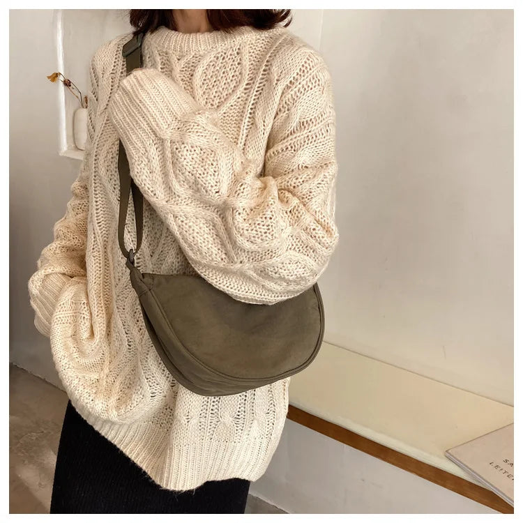 Convenient casual nylon women's crossbody bag shoulder bag large capacity handbag women's travel shopping bag women's wallet