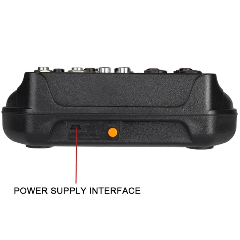 AS4 4 way Mini Mixer with Reverberation Stage Mobile Computer Live USB Recording audio mixer 4 channels DJ Mixer sound Mixer