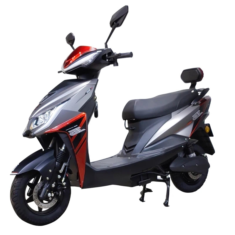 1500W Powerful Electric Scooter for City Commute 65km/h Touring Motorcycles with 72v Voltage