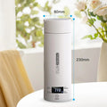 500ml Mini Kettle Electric Travel Kettle 4 Temperatures Portable Kettle Fast Heating Cup for Coffee and Tea