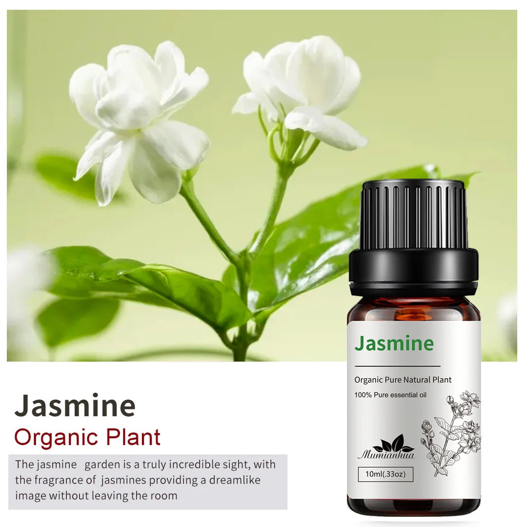 10ml Candle Scents Freesia Single Essential Oil Jasmine Aromatherapy Massage Flower Essential Oil Soap Scent