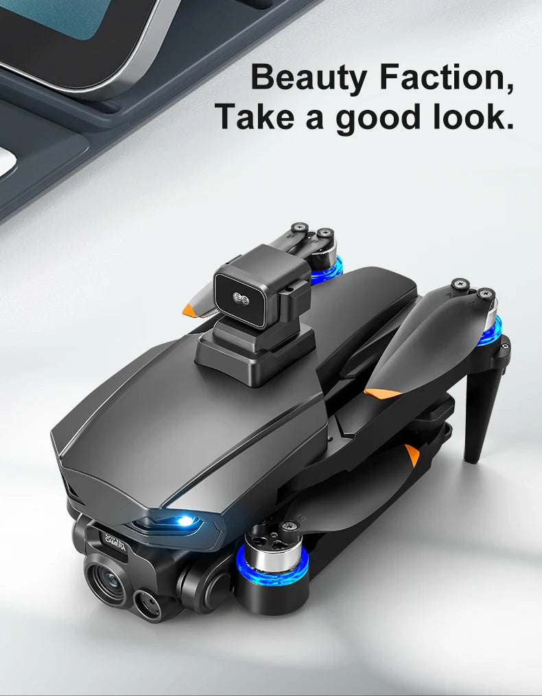 Drone Professional GPS 8K HD Dual Camera RC Drones with Screen 5G WIFI Image Transmission FPV Aerial UAV Obstacle Avoidance Dron