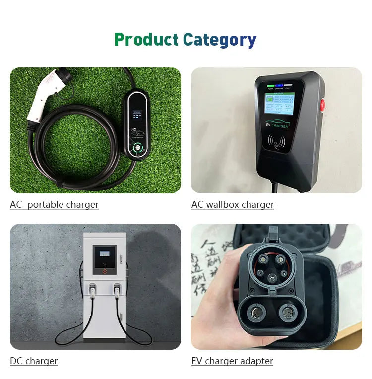 Electric Car 7kw 15kw 20kw 30kw DC Charging Station Mobile EV Charger Portable DC EV Charger