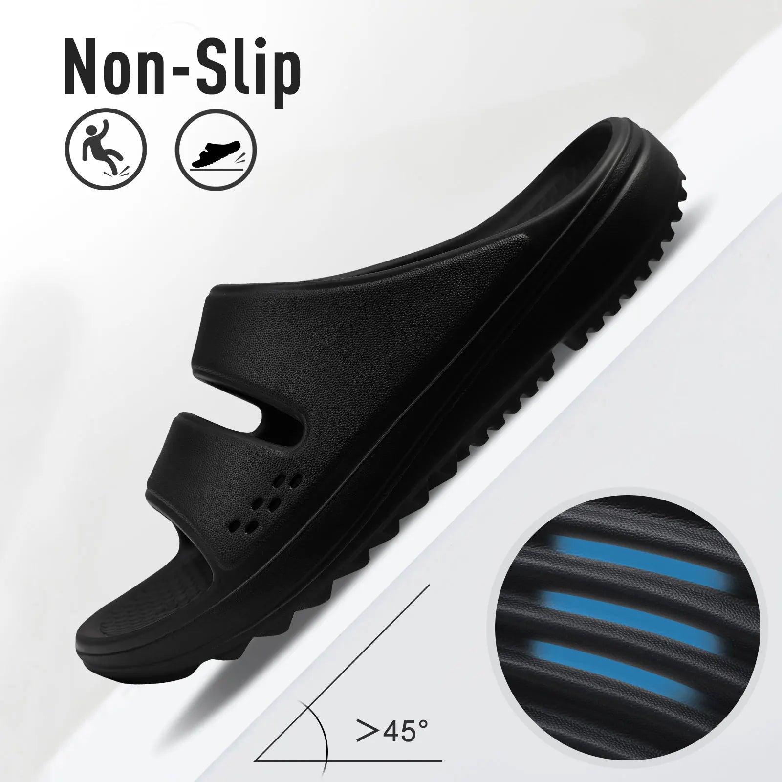 Bebealy Women Orthopedic Slippers With Arch Support Outdoor Men Slippers Soft Antiskid Home Slippers Indoor EVA Cloud Slippers