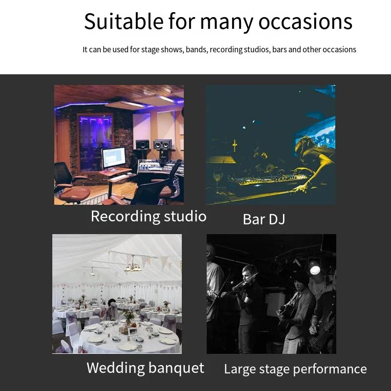 Dj Controller Mixer Audio Sound Mixing Table Card Professional Pc Digital Consoles Interface Console Pro Equipment 6/8/12Channel