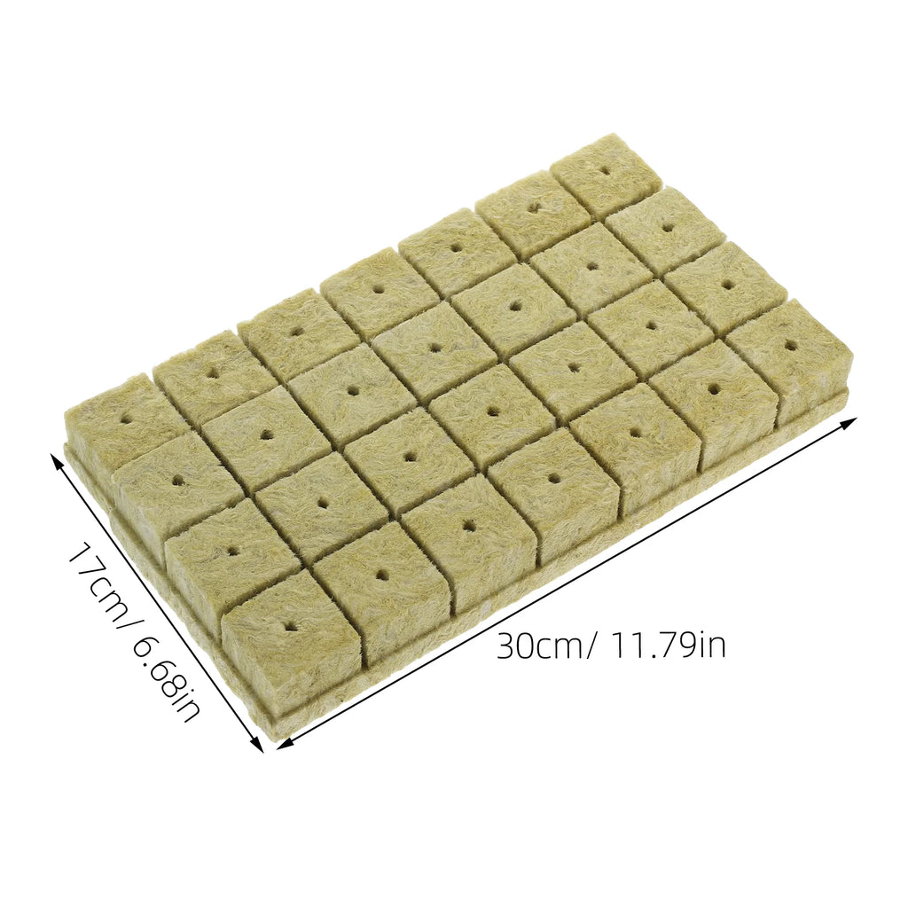 28 Pcs Cultivation Hydroponic Growing Cubes Plant Starter Cubes For Hydroponic Growing Systems And Plant Propagation Supplies