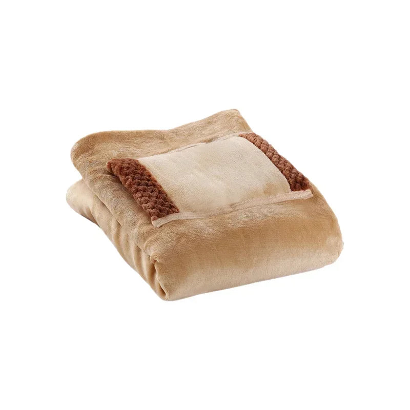 Electric Heater Blankets 5V USB Powered Soft Thicker Warmer Winter Heating Blanket For Office Bedroom Works With Power Bank