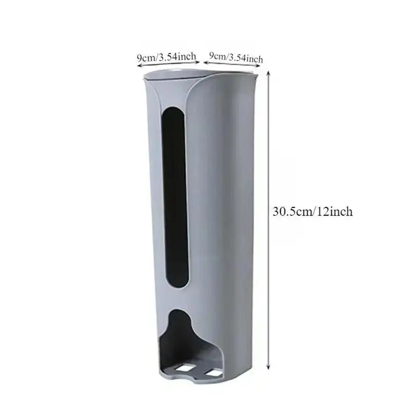 1 Pcs Household Kitchen Garbage Bag Storage Box Pull-out Plastic Collector Wall Mounted Underwear Socks Organizer Box