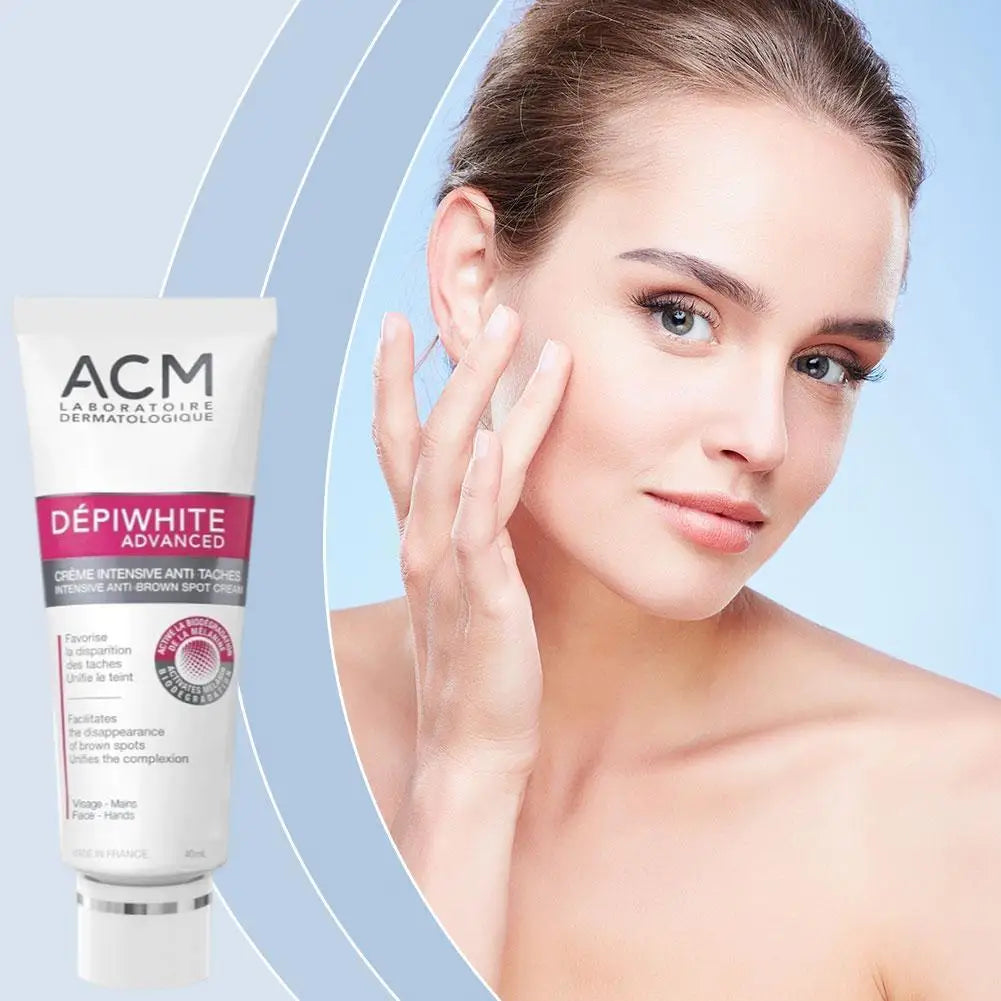 ACM DEPIWHITE ADVANCED Highly Effective Anti-freckle Cream Exfoliating Natural Ingredients Non-irritating Skin Care
