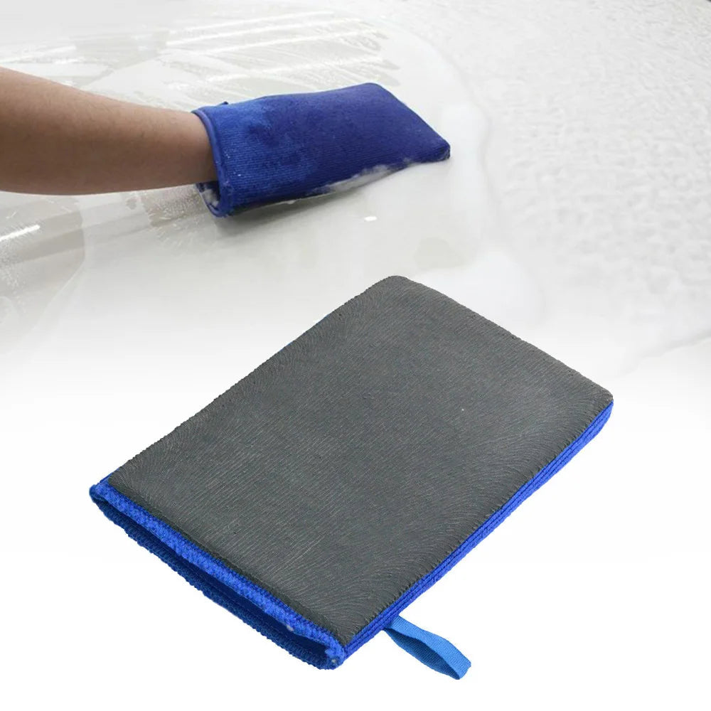 5.5*8.7" Car Cleaning Towel Magic-Clay Cloth For Detailing Polish Clay Bar Blue Towel Washing Tool