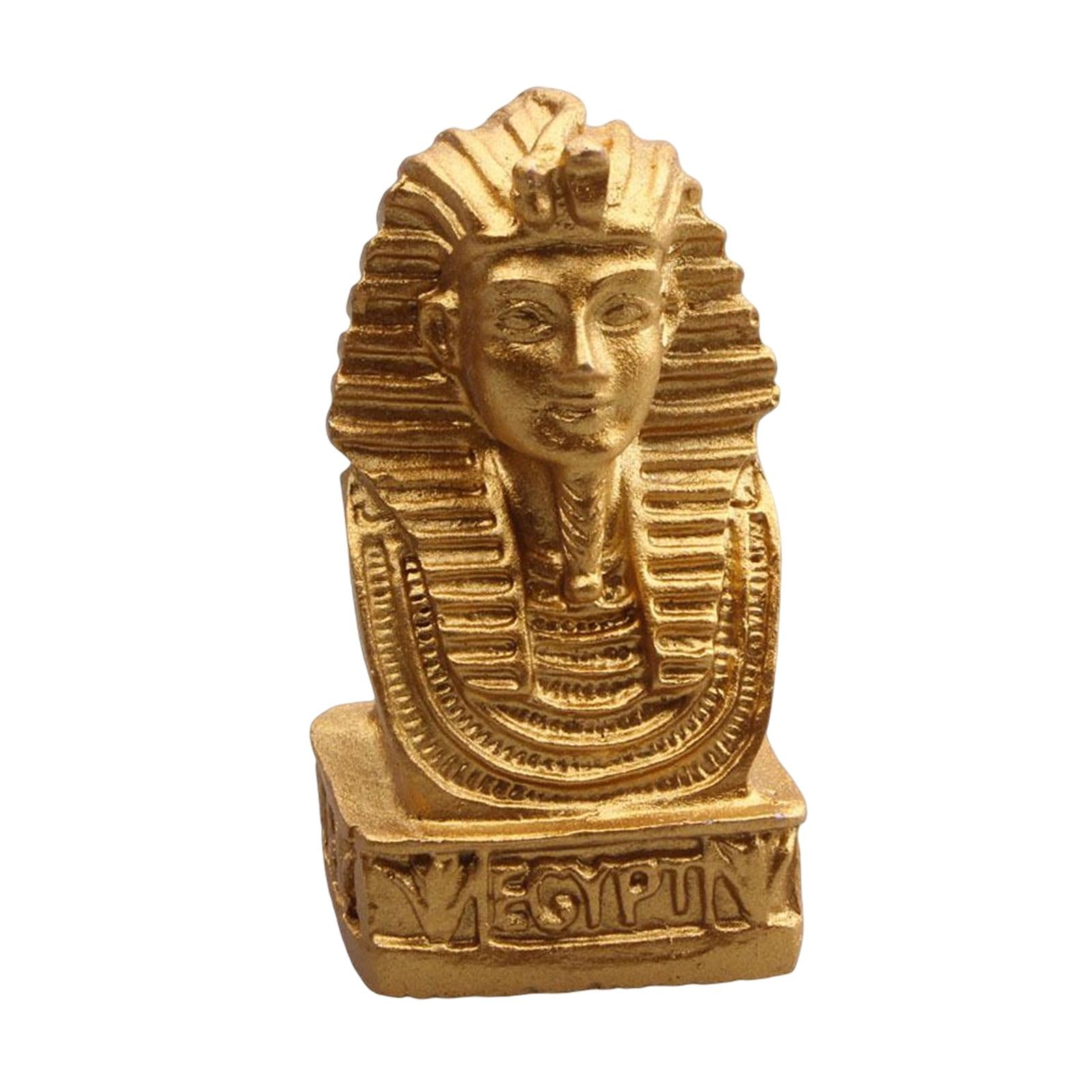 Ancient Egypt Queen Statue Collection Figurines Resin Crafts Sculpture Artware for Tabletop Living Room Home Office Decor