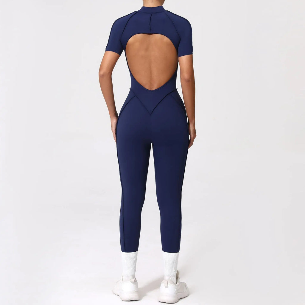 2025 New Style Women Yoga Apparel Workout Suit Gym Clothing Outdoors Sports Suit Short Sleeves Long Pants Suit Fitness Suit Set