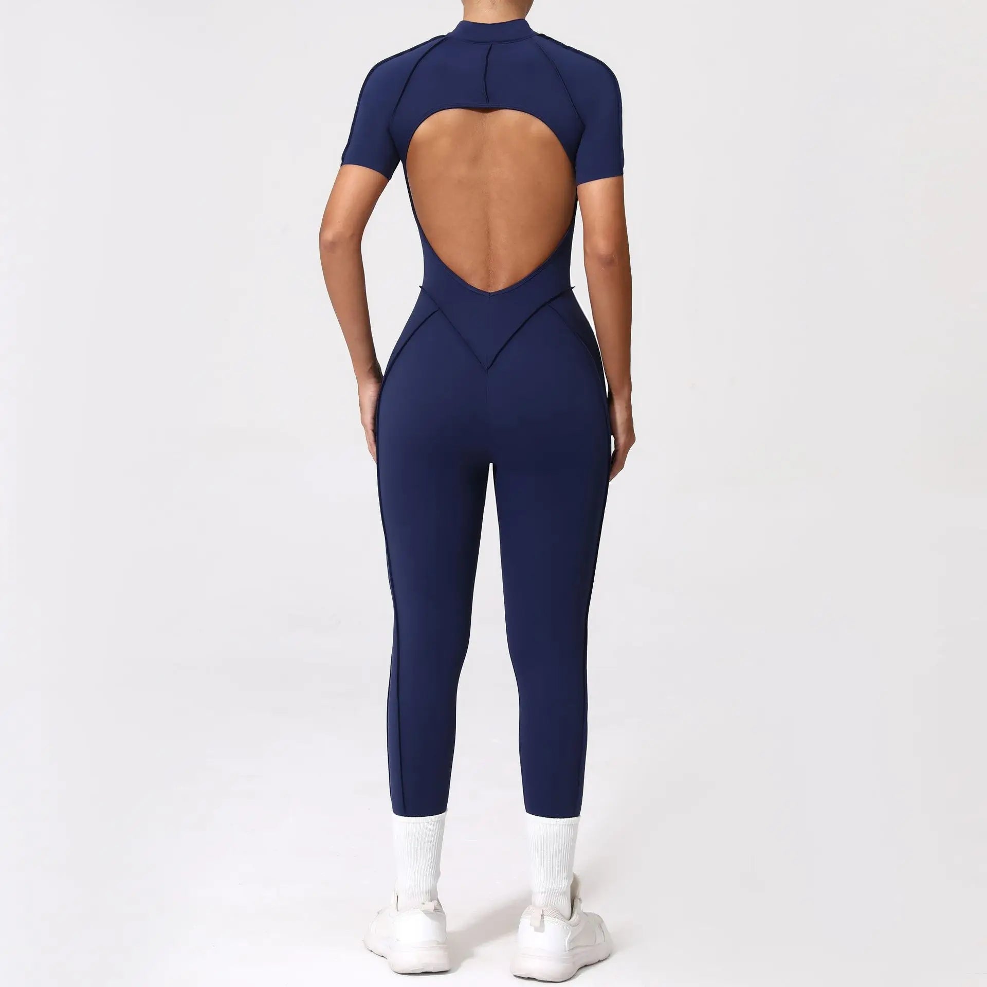 2025 New Style Women Yoga Apparel Workout Suit Gym Clothing Outdoors Sports Suit Short Sleeves Long Pants Suit Fitness Suit Set