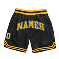 Custom Team Name Number Basketball Shorts For Men Summer Fashion 3D Printed Black Short Pants Loose Breathable Sports Shorts