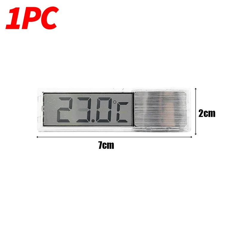 1/3pcs Aquarium Thermometer Electronic LCD Digital Fish Tank Temperature Measurement Fish Tank Temp Meter Aquarium Accessories