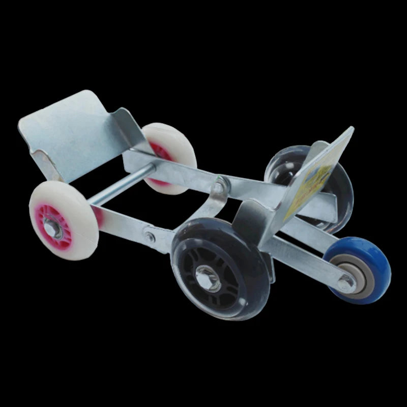 Electric Vehicle Flat Tire Mover - Emergency Cart for Motorcycle/Car/Battery-Powered Vehicles