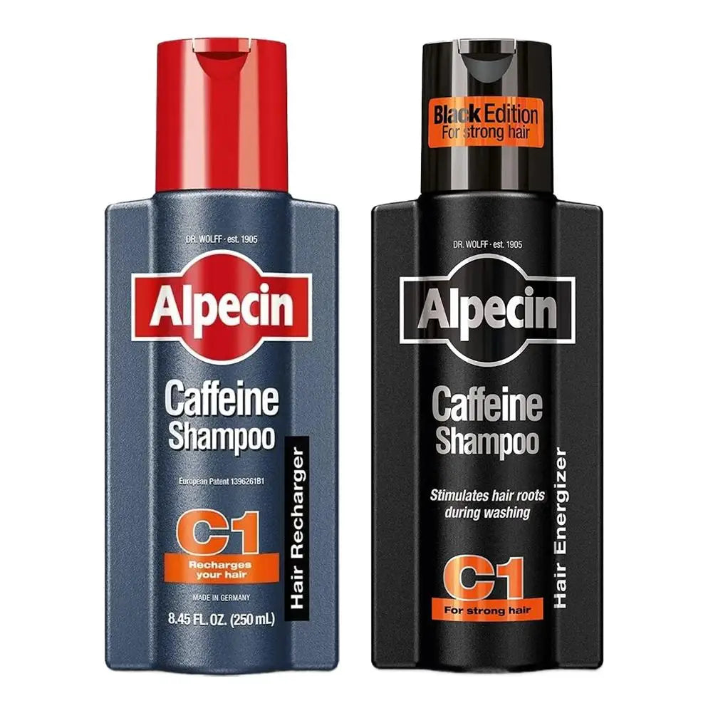 Alpecin Caffeine Shampoo Natural Coffee Extract Strengthen Hair Roots Deep Cleaning Oil Control Repair Damage Hair Care Shampoo