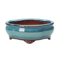 Ceramic Garden Planter Pots Elegant Breathable Rough Pottery Bonsai Pots for Living Room Bedroom Study Pots