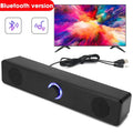 Bluetooth 4D Surround Sound System Home Cinema Computer Soundbar for TV Subwoofer Wired Stereo Powerful Speaker