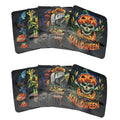 50Pcs Smell Proof Bags Mylar Holographic Resealable Bags Foil Pouch Ziplock Bags for Halloween Favor Storage Jewelry Packaging