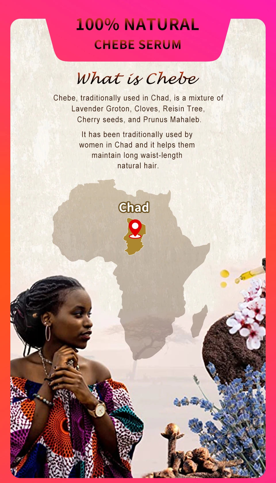 10ml African Chebe Spray Oil for Fast Hair Growth Repair Damaged Visible Result Stop Breakage Promotes Hair Growth For Women Men