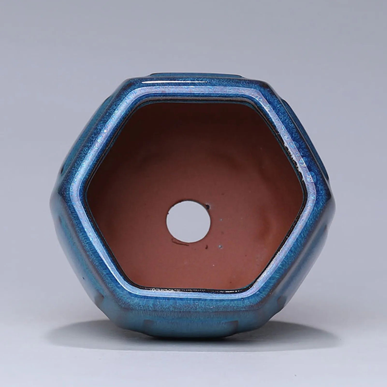 Ceramic Garden Planter Pots Ceramic Plant Pots with Drainage Holes Design for Balcony Living Room Bedroom