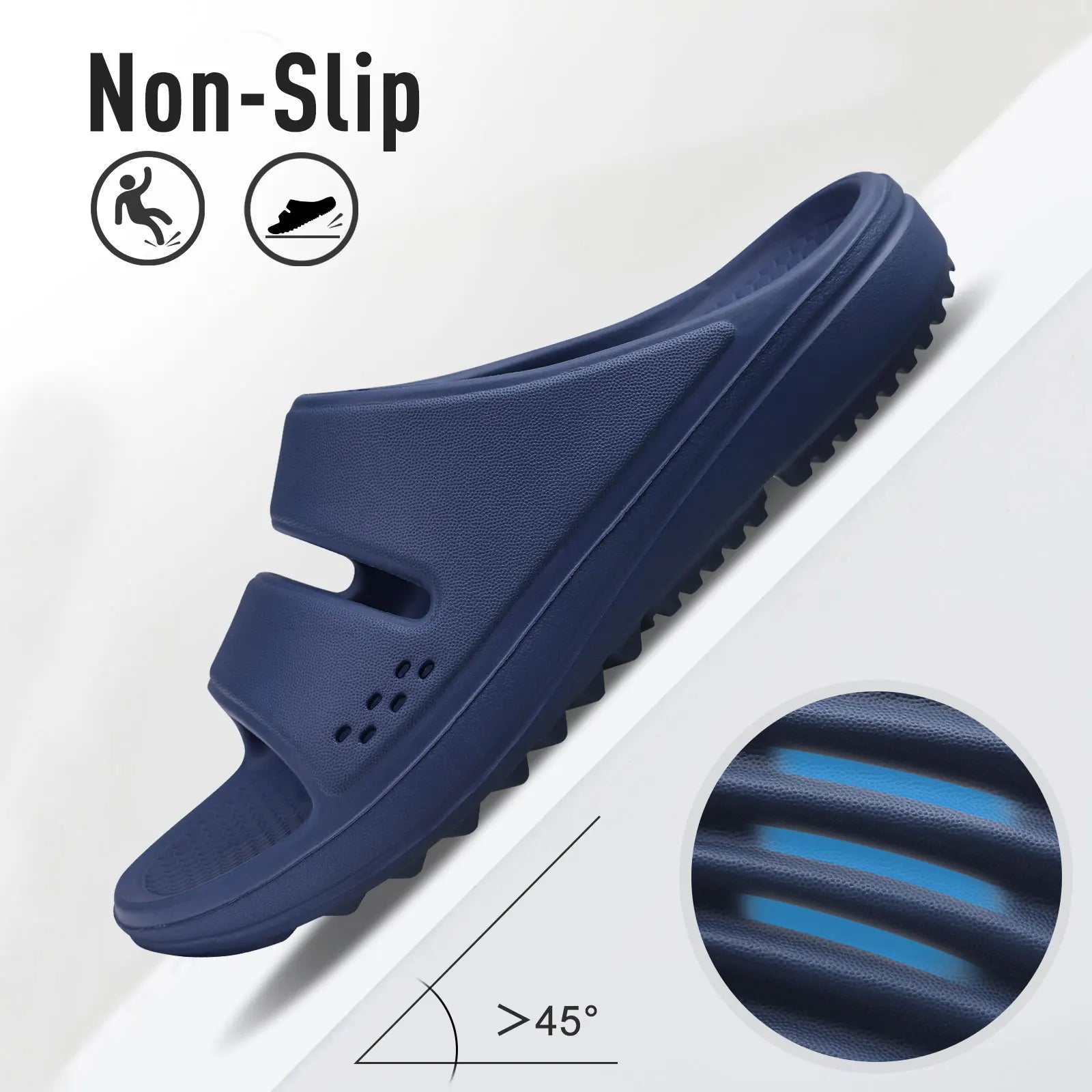 Bebealy Women Orthopedic Slippers With Arch Support Outdoor Men Slippers Soft Antiskid Home Slippers Indoor EVA Cloud Slippers