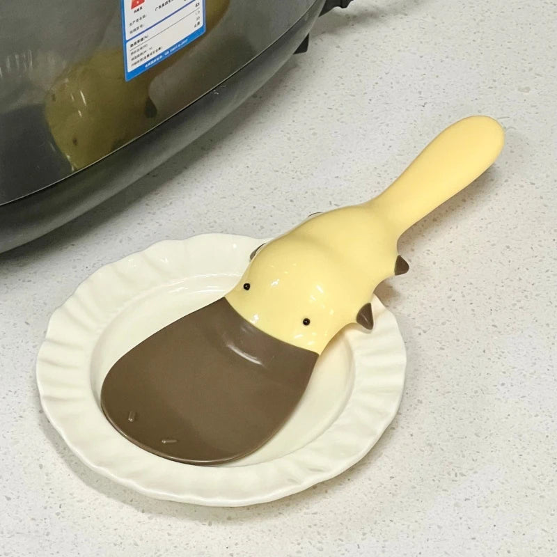 Creative Duckbill Platypus Rice Spoon Non Stick Rice Container Rice Cooker Food Grade Household High Temperature Resistant