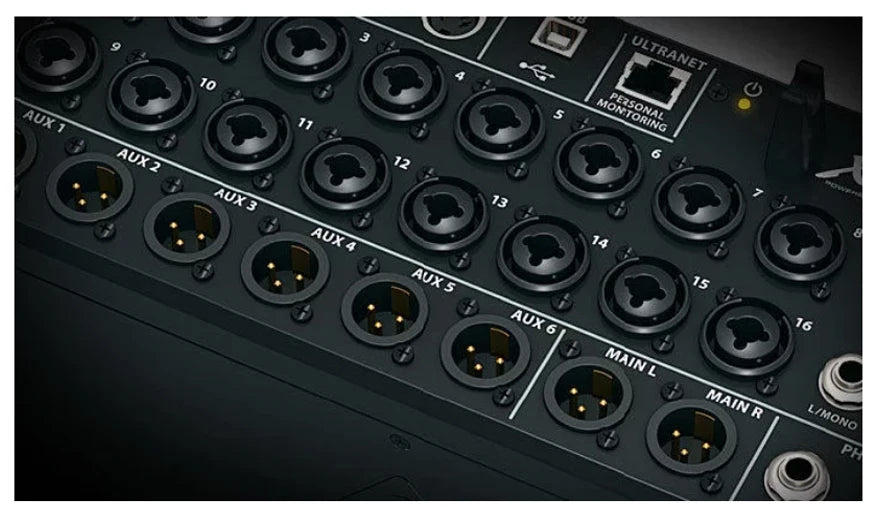 Behringer X Air XR18 18-channel Rackmount Digital Mixer for iPad/Android Tablet with 16  Midas Preamps, Wi-Fi and USB Interface