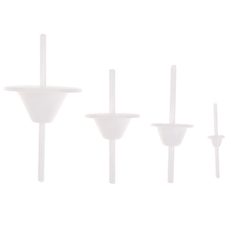 8pcs Lily Flower Holder Cupcake Stand Icing Cream Cake Flower Studs Decorating Tool Nail Baking Tools