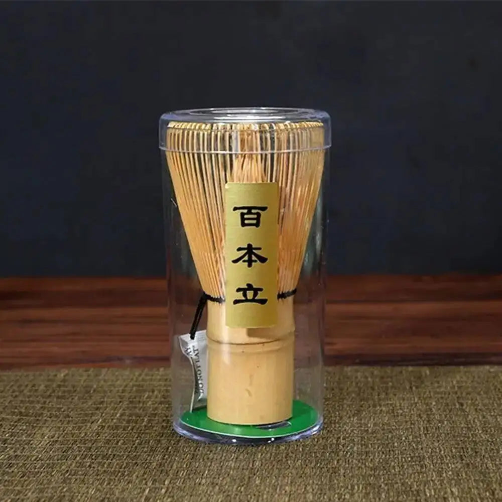 6PCS Matcha Tea Set - Matcha Ceramic Bowl, Food-Grade Whisk, Handmade Bamboo Tea Whisk, Tea Scoop, Tea Ceremony Diy Tools