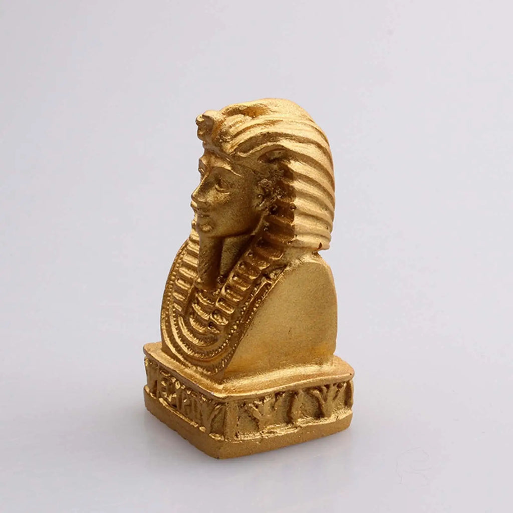 Ancient Egypt Queen Statue Collection Figurines Resin Crafts Sculpture Artware for Tabletop Living Room Home Office Decor