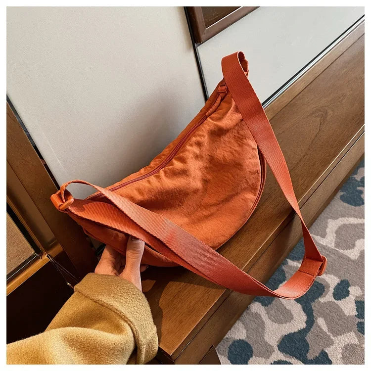 Convenient casual nylon women's crossbody bag shoulder bag large capacity handbag women's travel shopping bag women's wallet